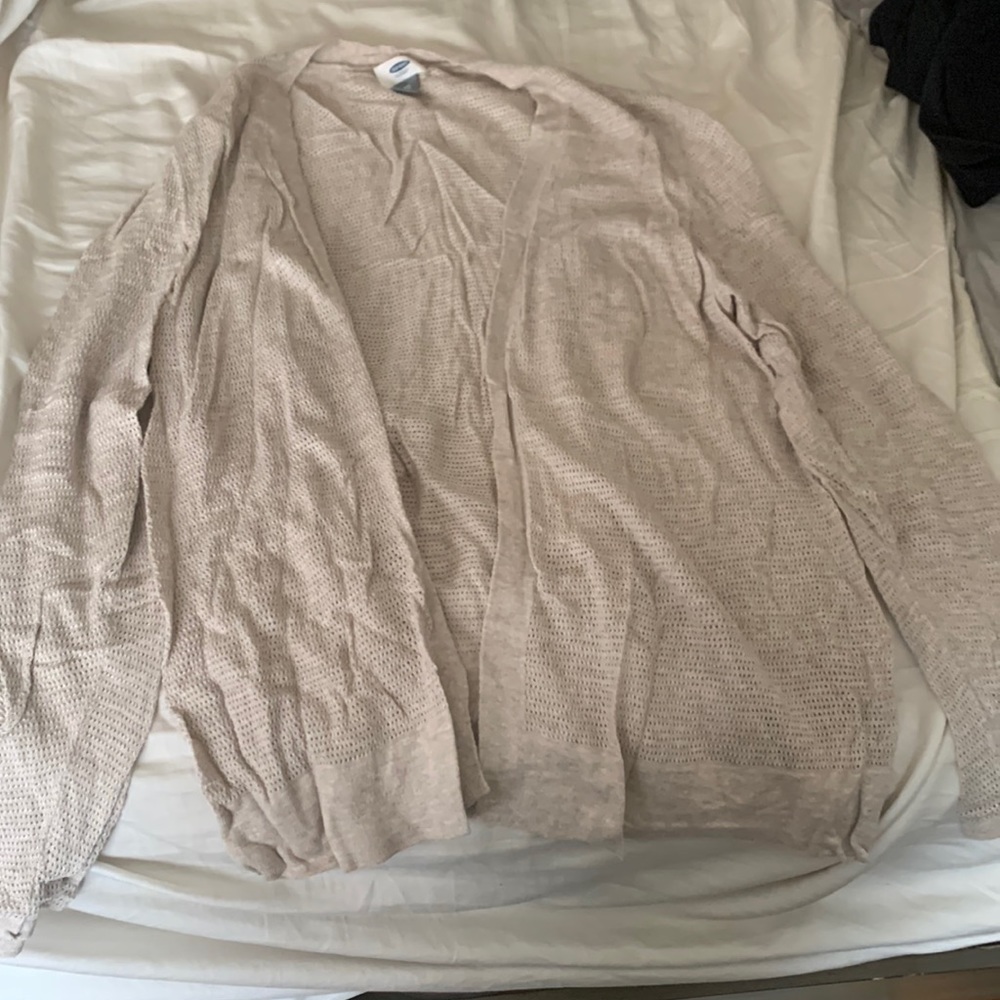 Old Navy Beige Cardigan